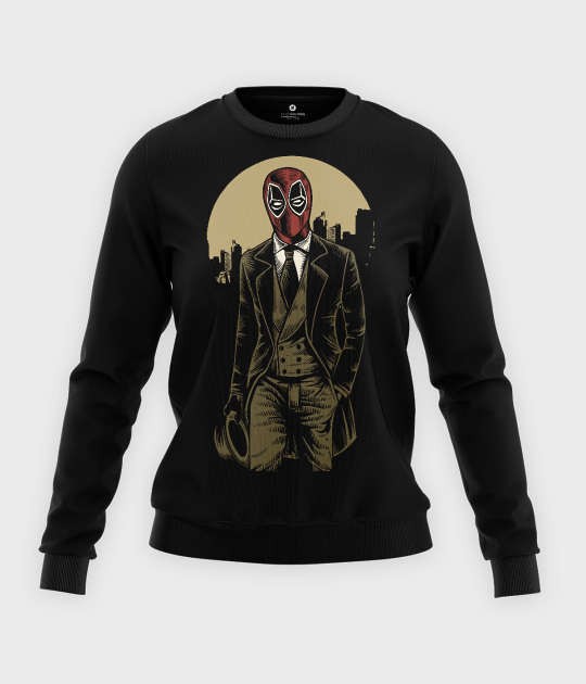 Bluza klasyczna damska Deadpool Gentelman
