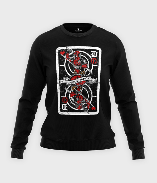 Bluza klasyczna damska As Deadpool Chimichanga