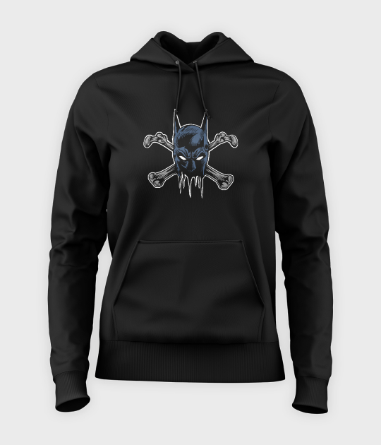 Bluza damska z kapturem Batbones