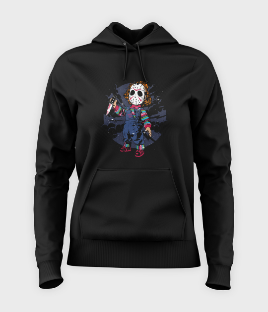 Bluza damska z kapturem Chucky