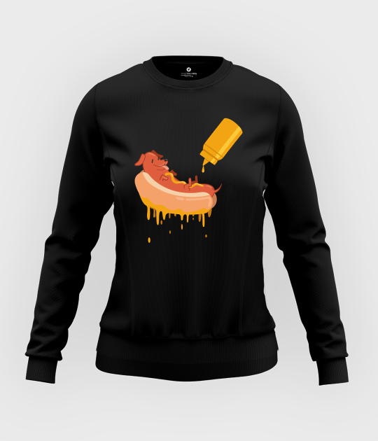 Bluza damska taliowana Hot dog