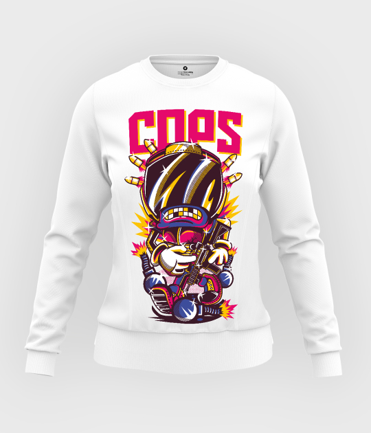 Bluza damska taliowana Cops