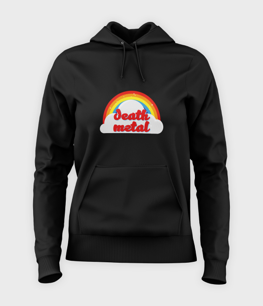 Bluza damska z kapturem Death Metal