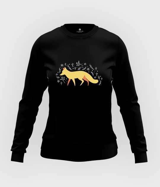 Bluza damska taliowana Lisek