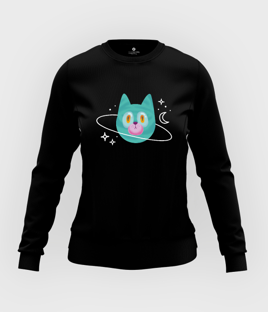 Bluza damska taliowana Planeta Kot