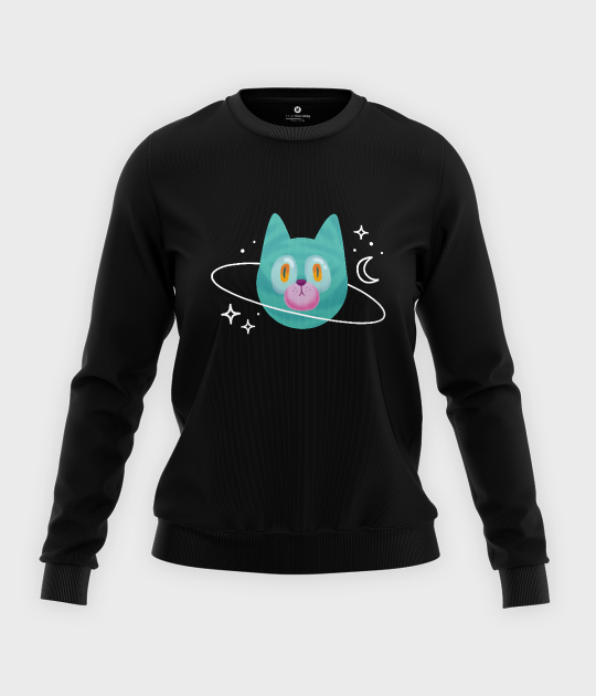 Bluza klasyczna damska Planeta Kot