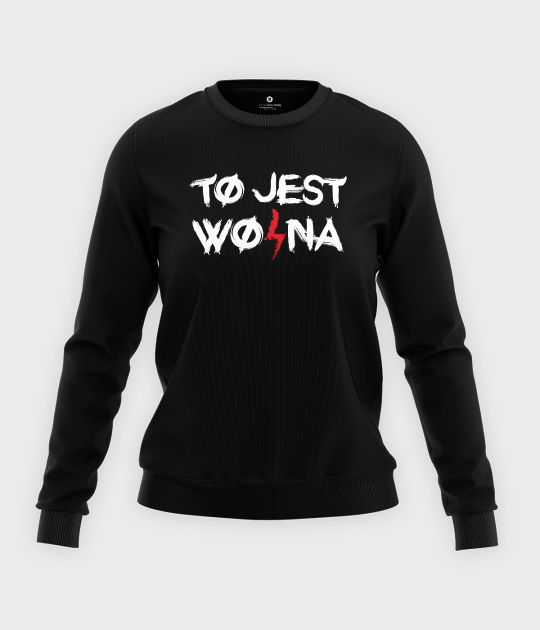 Bluza klasyczna damska To jest wojna