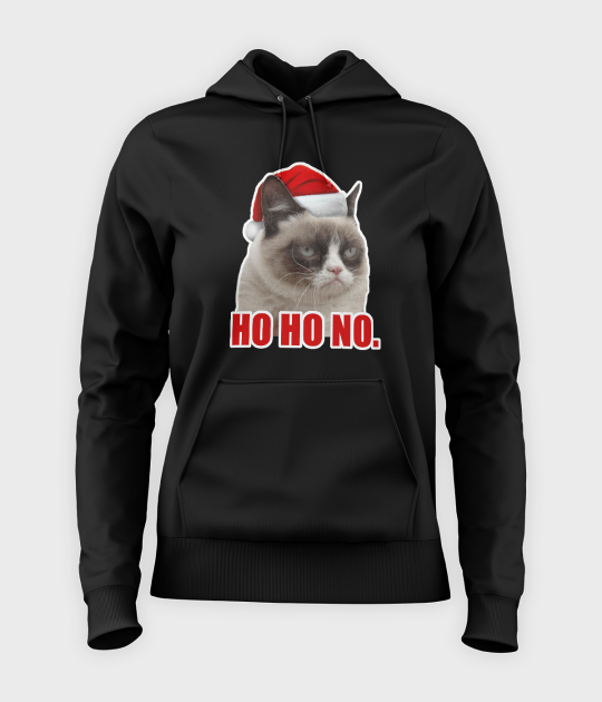 Bluza damska z kapturem Ho ho no