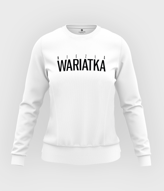 Bluza damska taliowana Niezła wariatka