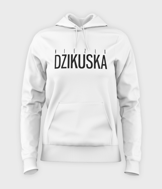 Bluza damska z kapturem Dzikuska