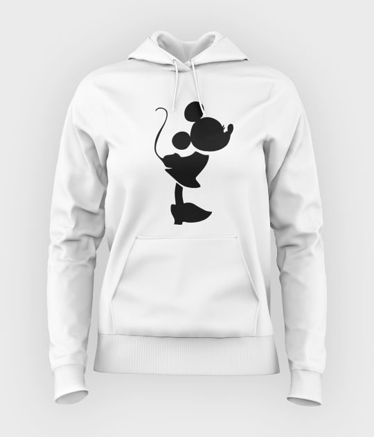 Bluza damska z kapturem Minnie kiss