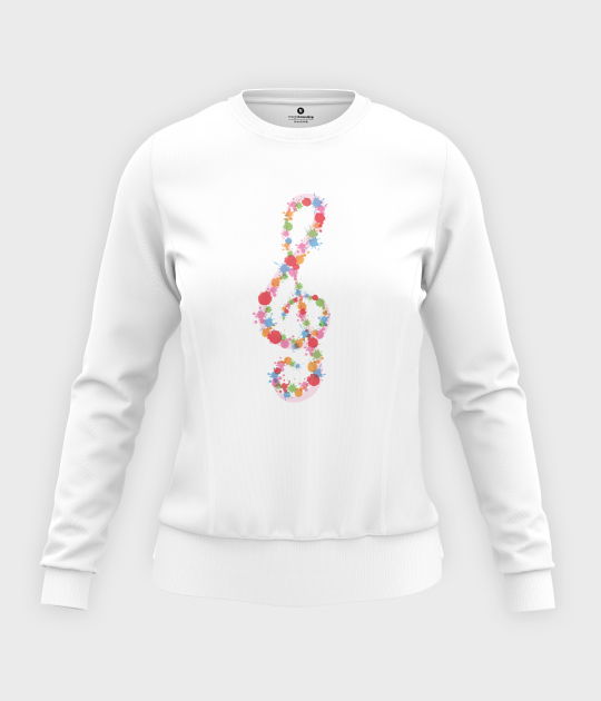 Bluza damska taliowana Clef 2