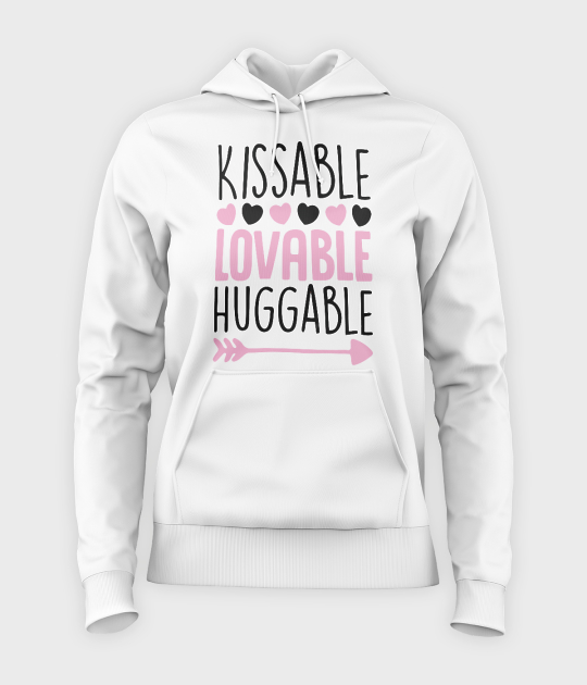 Bluza damska z kapturem Kissable