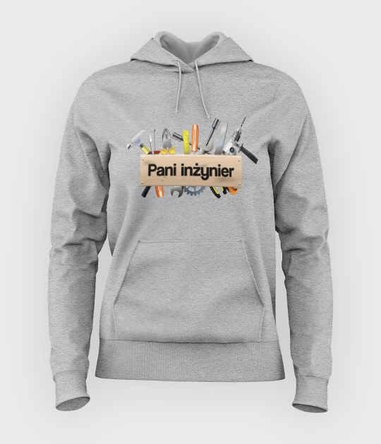 Bluza damska z kapturem Pani Inżynier 2