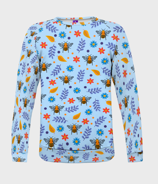Bluza damska fullprint Bees
