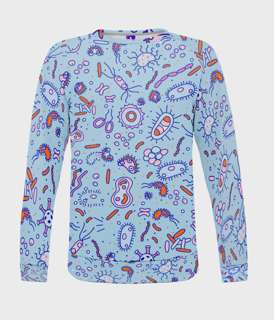 Bluza damska fullprint Bakterie