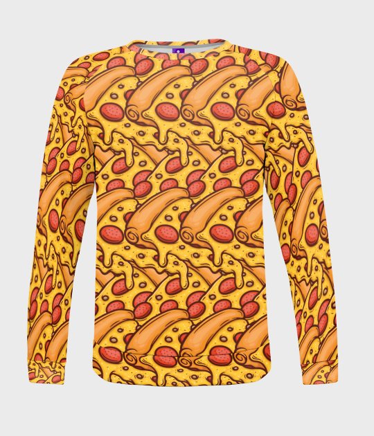 Bluza damska fullprint Morze Pizzy