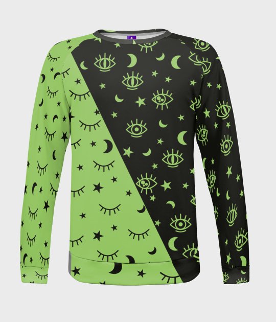 Bluza damska fullprint Oczy 3