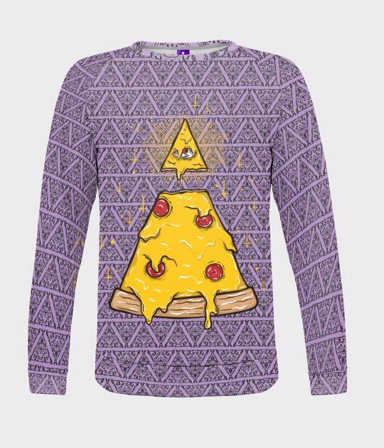 Bluza damska fullprint Pizza Eye