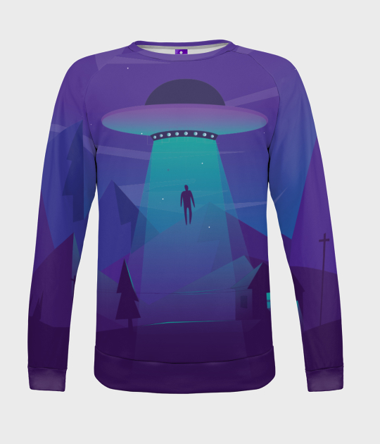 Bluza damska fullprint UFO