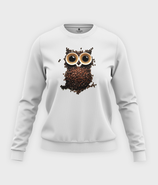 Bluza klasyczna damska Sowa Ziarenka Kawy