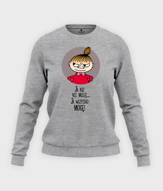 Bluza klasyczna damska Nic nie muszę