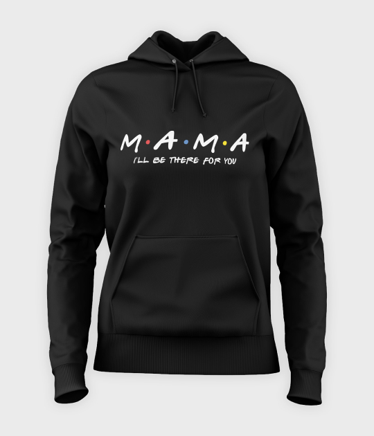 Bluza damska z kapturem Mama "Przyjaciele"