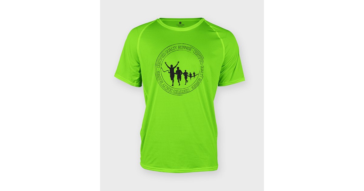 Koszulka sportowa Certified quality runner