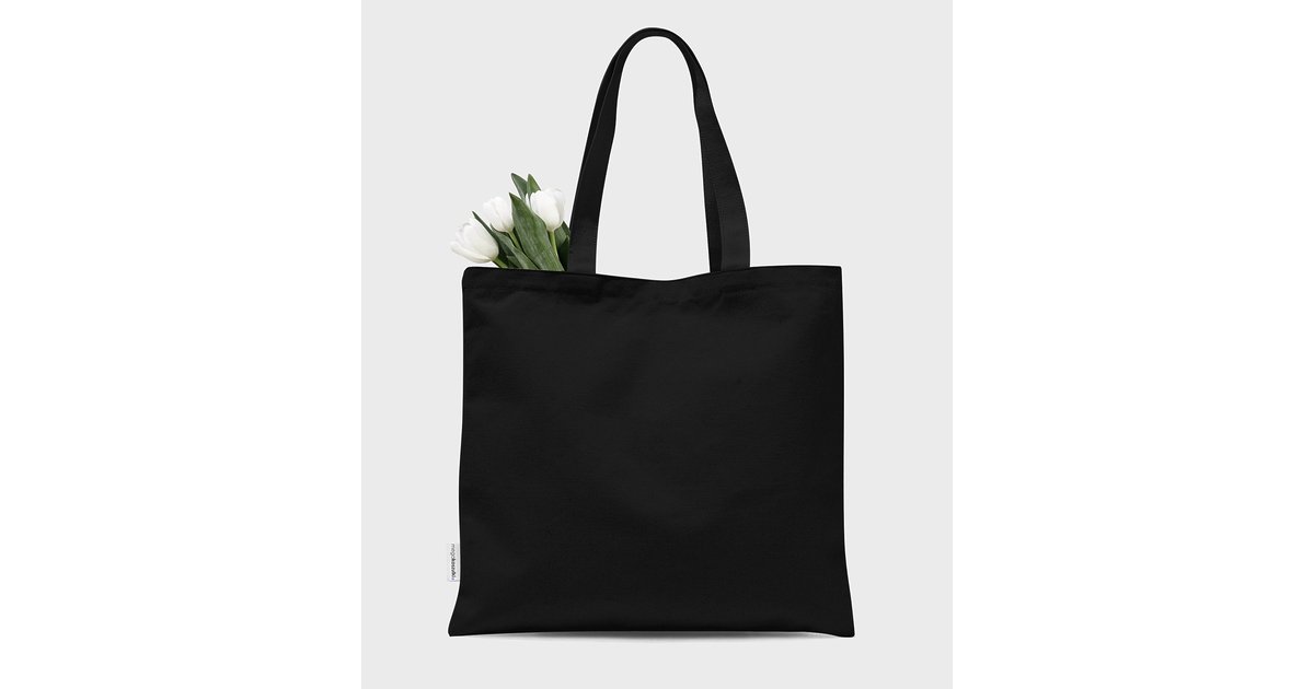 Torba bawełniana premium (bez nadruku, gładka) czarna Torba bawełniana premium (bez nadruku, gładka) czarna